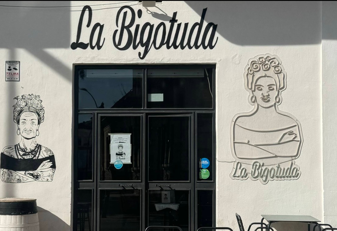 Fachada de La Bigotuda en Cartagena
